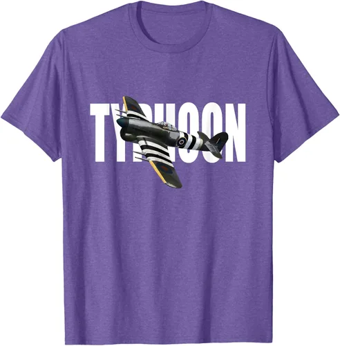 Vista 6 de RAF Hawker Typhoon WW2 Fighter Aircraft T-Shirt