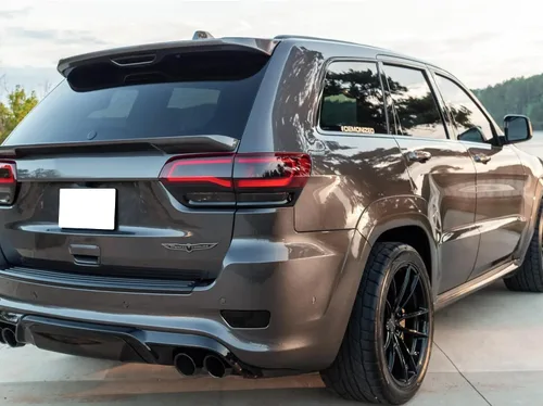 Vista 4 de iJDMTOY Lentes de reflector de parachoques trasero con lentes de oscurecimiento para Jeep 2011-2020 Grand Cherokee WK2, Compass y Dodge Journey
