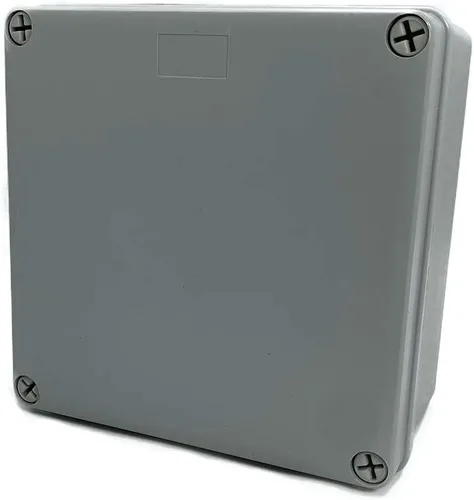 Vista 15 de Caja de conexiones eléctricas resistente a la intemperie de 4 x 4 x 2.4 pulgadas, carcasa impermeable IP65 para exteriores, plástico