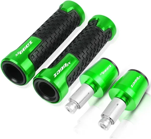 Vista 4 de Motorcycle Handlebar Grips Cap Handle Bar Ends Plug Cover for XT660Z XT 660Z XT660 Z TENERE 2008-2016 2015 2014 2013 2012 (Color : 1)