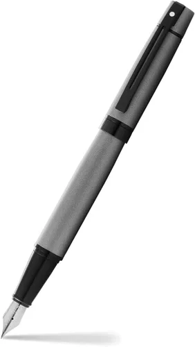 Vista 27 de Sheaffer 100. Pluma de punta estilográfica media de níquel.