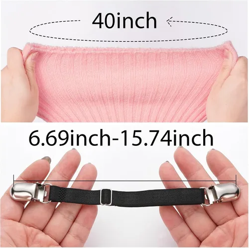 Vista 4 de Calcetines altos de lana de talla grande para muslos gruesos, extra largos para mujer, de punto trenzado cálido sobre la rodilla, calentadores
