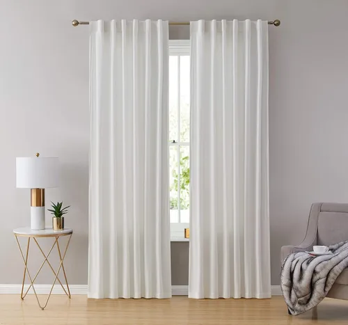 Vista 13 de HLC.ME Lopez - Paneles de cortinas de terciopelo con pestaña trasera y bolsillo para cortinero, para dormitorio y sala de estar, juego de 2 paneles