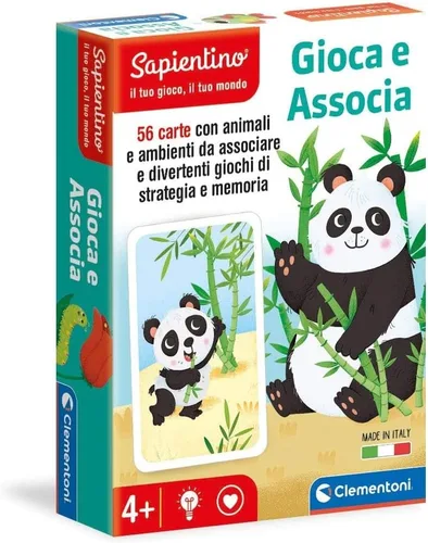 Vista 5 de Clementoni 16241, Sapientino, Castelli di Carte, Juego educativo de 6 años con azulejos ilustrados, naipes infantiles para crear castillos