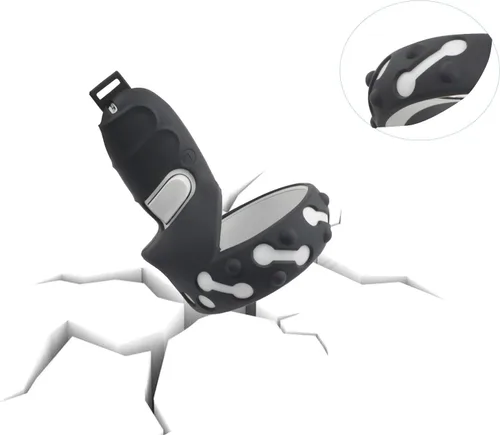 Vista 7 de NIUVR Funda de agarre para control táctil compatible con accesorios MetaOculus Quest 2 funda protectora antitiro con correa ajustable de nailon