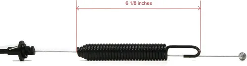 Vista 2 de The ROP Shop Cable de compromiso de cubierta w/muelle MTD Troy Bilt 946-04173E 746-04173 Piezas de cortacésped