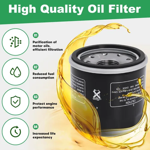 Vista 2 de 2520799 - Filtro de aceite compatible con Polaris Sportsman 500 450 400 335 Ranger 400 500 Scrambler 500 Trail Boss 330 Trailblazer 330 Magnum 325