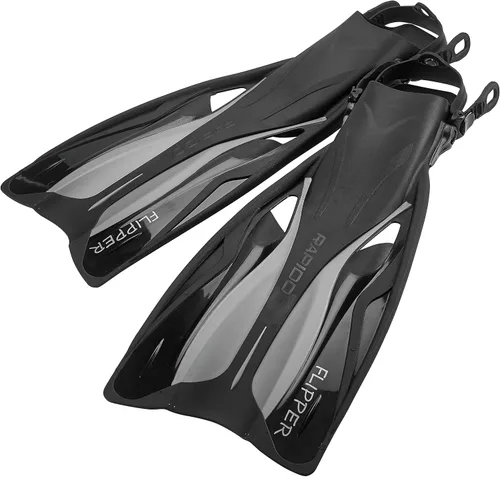 Vista 8 de Phantom Aquatics Juego de esnórquel sin marco con máscara de snorkel Negro