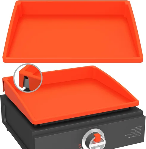 Vista 20 de Funda de parrilla de silicona para Blackstone - 28 pulgadas de cobertura verdadera y completa, resistente, apta para alimentos, protectora