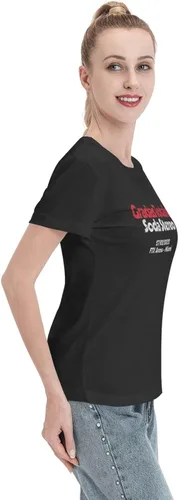 Vista 5 de Soda Stereo T Shirts Woman's Loose Fit Casual Cotton Comfort Crew Neck Short Sleeve Tees Clothing