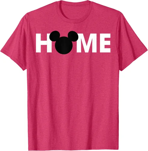 Vista 27 de Disney Mickey And Friends Mickey Silhouette Home - Camiseta, gris, S Gris Oscuro
