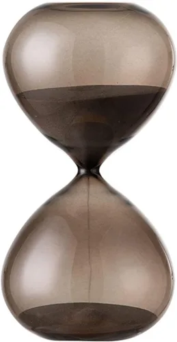 Vista 9 de Reloj de arena 15 minutos de arena temporizador azul oscuro, reloj de arena control de tiempo medición niños juegos herramientas oficina escritorio