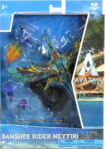 Vista 9 de McFarlane Toys Avatar: El Camino del Agua - Banshee Rider Neytiri