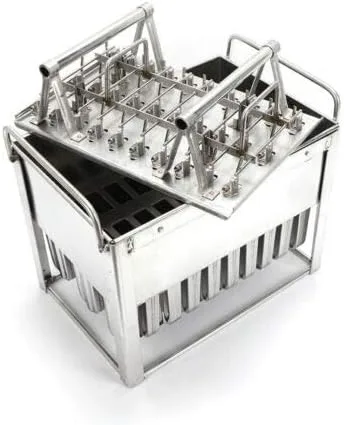 Vista 11 de Juego de moldes de helado de acero inoxidable 20/30 cavidades caseros para helados (20 unidades/modelo A)