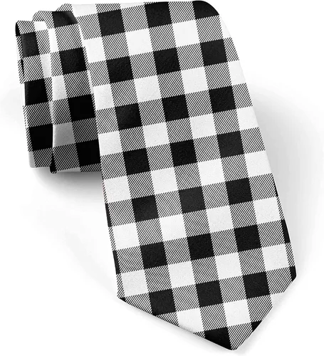 Vista 35 de JUDIAN Corbatas de moda para hombre, corbatas novedosas para cada atuendo IMPRESIÓN DE PATA (ANIMAL PAW PRINT)