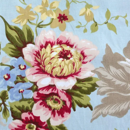 Vista 5 de FADFAY Fundas de almohada de 20 x 30 pulgadas, fundas de almohada de lujo con diseño floral de peonía, 100% algodón egipcio, 2 piezas