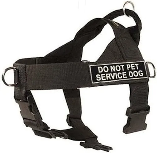 Vista 2 de Dean & Tyler D&T Universal DNPSERVICEDOG BK-XL DT - Arnés universal sin tirones para perro, no se adapta a mascotas, talla XL, se adapta a