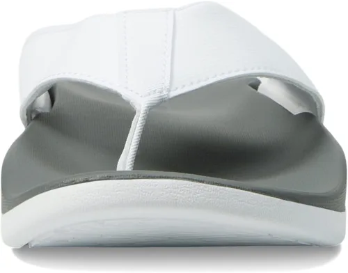 Vista 2 de adidas Sandalias Adilette Comfort para mujer, Gris