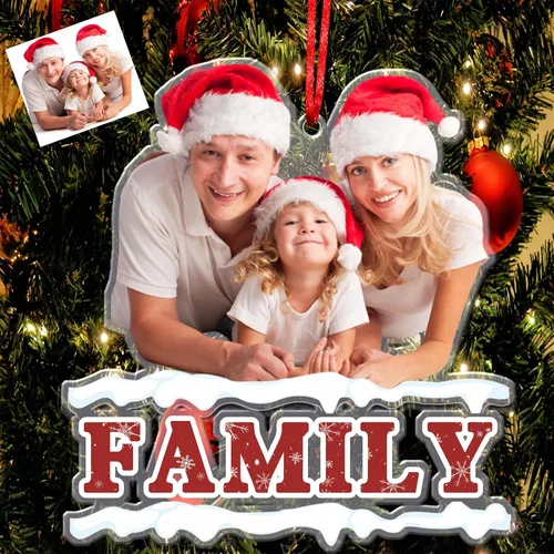 Vista 16 de Amlion Adornos personalizados de cerámica para calcetines de Navidad, familia de 2 a 8, nombres personalizados, estilo tradicional, ocasión