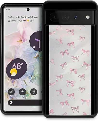 Vista 234 de Compatible con Google Pixel 4A 5G Mobile Case Creative Acrylic Panel trasero Silicona Protección Grip especialmente diseñado para Google Pixel 4A 5G