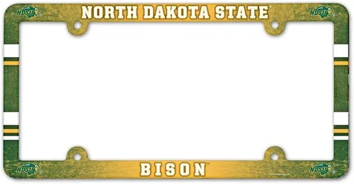 Vista 20 de NCAA Placa de vehículo con marco a todo
