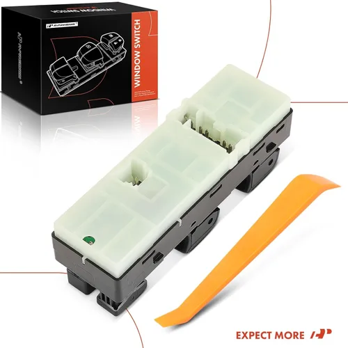 Vista 8 de A-Premium Interruptor de elevalunas eléctrico delantero izquierdo del lado
