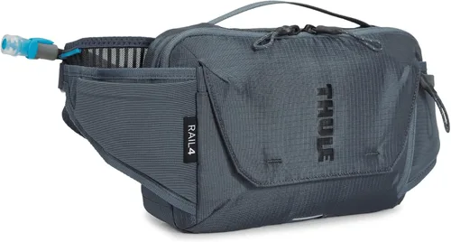 Vista 9 de Thule Hip Hydration Hip Pack - Soft Zippered Phone Pocket - External Elastic Pockets - Inner Pockets for Organization - Reflective Details and