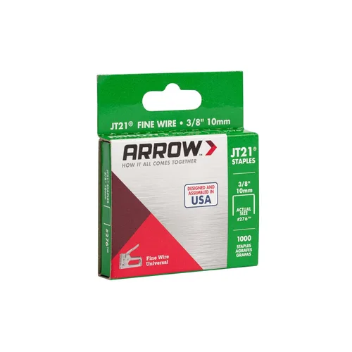 Vista 7 de Engrampadora Arrow, 2 paquetes, genuina JT21T27, ganchos de 38 pulgadas
