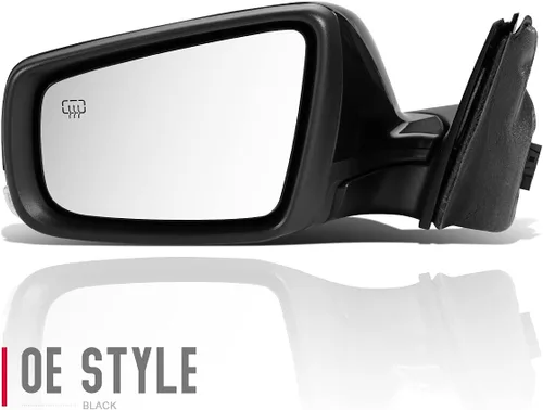 Vista 2 de DNA Motoring OEM-MR-GM1320424 Espejo de visión de la puerta del lado izquierdo del conductor con luz de charco de señal de giro compatible