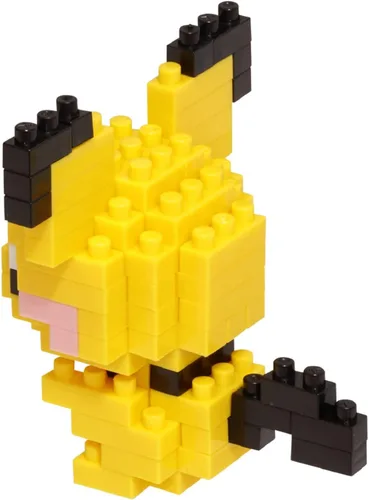 Vista 4 de Nanoblock - Kit de construcción de la serie Pokémon, Pichu [Pokémon]
