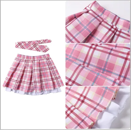 Vista 4 de Disfraz de cosplay de Noragami Ebisu Kofuku para mujer, disfraz de uniforme escolar