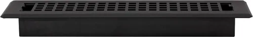 Vista 3 de Decor Grates LTH212-BLK - Registro de piso de celosía, 2 x 12 pulgadas, color negro