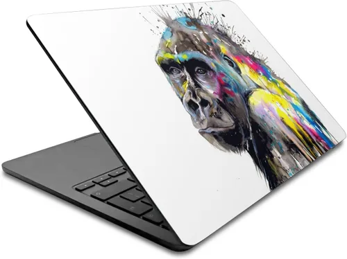 Vista 12 de Head Case Designs Officially Licensed Pixie Cold Fox Animals Vinyl Sticker Skin Decal Cover Compatible with MacBook Air 13.6" A2681 (2022)