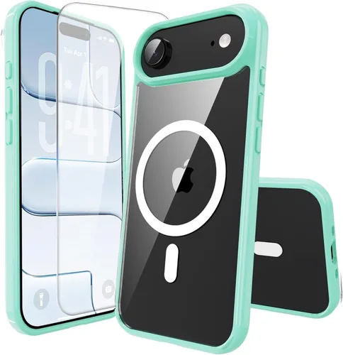 Vista 65 de Funda Translúcida Mate para iPhone 11, [Protección contra Caídas de Grado Militar de 10 Pies] Parachoques Protector Delgado Duradero Resistente a