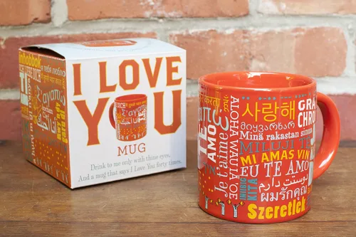 Vista 2 de Taza Love Languages - Says I Love You Forty Different Ways