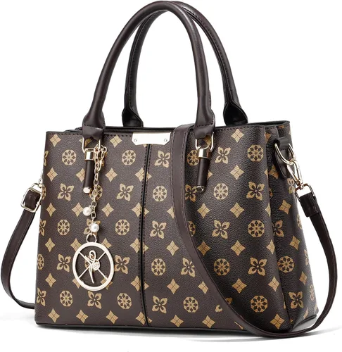 Vista 25 de KURGOOL Bolsos y bolsos de mano para mujer, bolso de hombro con asa superior, bolsa de mensajero para mujer