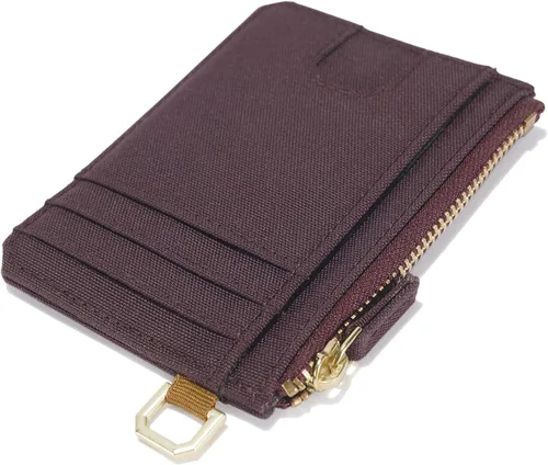 Vista 18 de Carhartt Cartera casual de nailon con cremallera para tarjetas para mujer