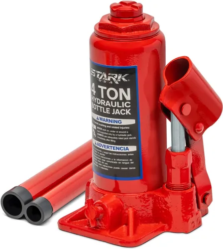 Vista 13 de XtremepowerUS Gato hidráulico portátil de 2 toneladas para botella con soporte hidráulico elevador de gato hidráulico Granja RV Truck Equipo