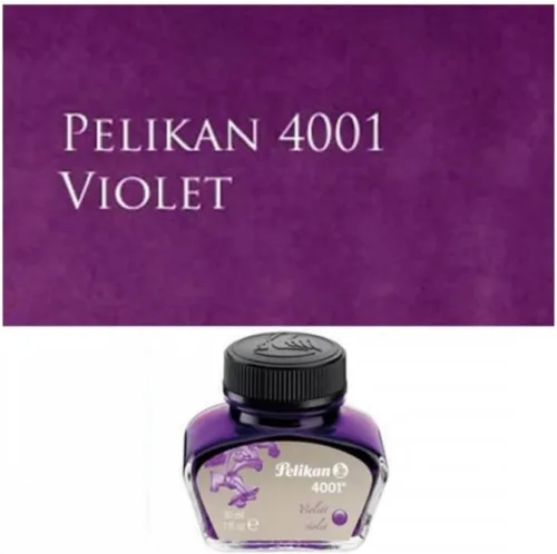 Vista 8 de Tinta embotellada Pelikan color negro brillante para plumas estilográficas, 30 ml (4001)