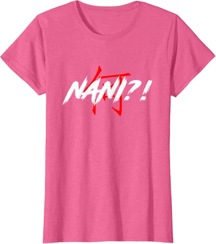 Vista 65 de Nani Meme Anime Japanese Camiseta, Negro, S