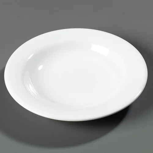 Vista 4 de Carlisle FoodService Products Sierrus - Tazón de plástico reutilizable para ensalada con borde ancho para restaurantes y hogar, melamina, 11 onzas