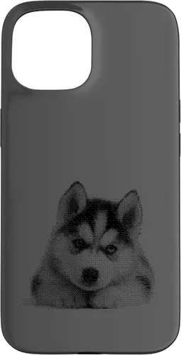 Vista 6 de Chic Husky Puppy for Dog Mom and Paw Parents Case for iPhone 16