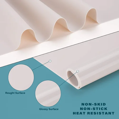 Vista 3 de Gartful Tapete de silicona extra grande para manualidades, 25.2 x 17.7 pulgadas, resina epoxi, moldes de fundición de joyería, mantel individual