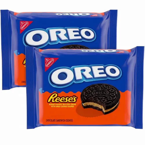 Vista 14 de OREO Galletas sándwich de bollo de canela, edición limitada, 10.68 onzas