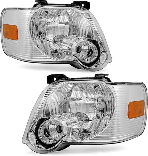 Vista 11 de para Ford Mustang 2010-2014 - Conjunto de faros delanteros color negro