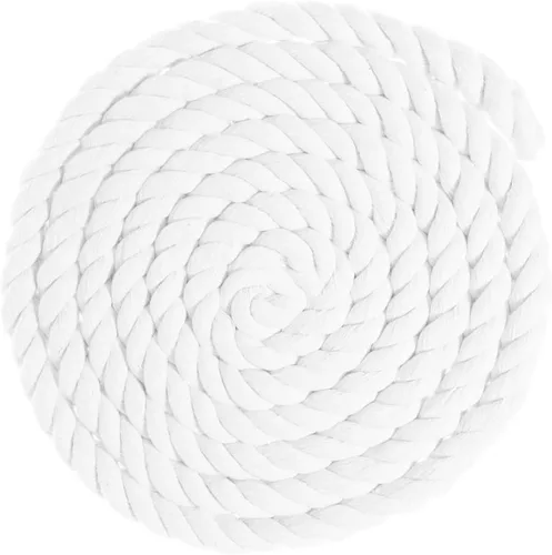Vista 87 de West Coast Paracord - Cuerda de algodón natural trenzada de 3 hebras, 1/4, 1/2, 5/8, 3/4, y 1 pulgada de diámetro, 10, 25, 50, 100 pies Backwoods