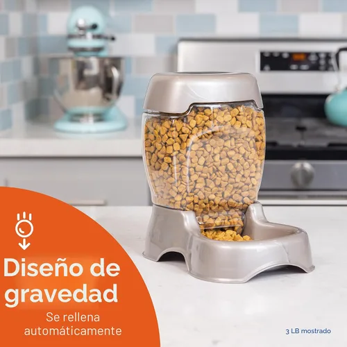 Vista 2 de Alimentador de mascota Petmate, 3 libras