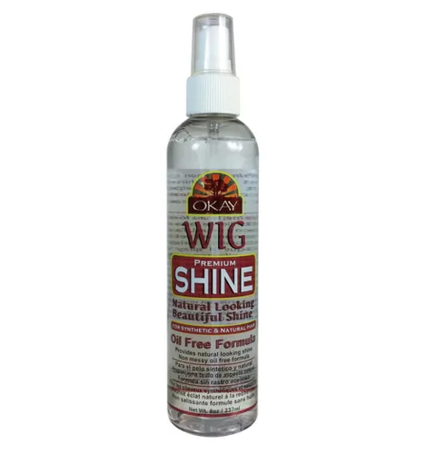 Vista 2 de Brillo de peluca de alta calidad para cabello sintético y natural "sin aceite" para un hermoso brillo natural, funciona en cabello sintético
