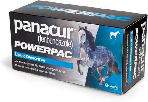 Vista 2 de MERCK ANIML Health/DURVET Panacur Powerpac Dewormr Fenbendazole 1 Pack 2.01 oz Pasta 10%