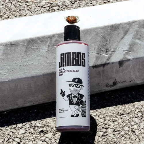 Vista 9 de JIMBO'S ALL DRESSED UP – Neumáticos, adornos y apósito de plástico para interior y exterior Brillo ajustable, protección UV, no grasa y sin